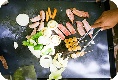 大規模グループのBBQ